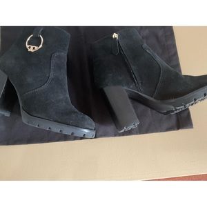 Tory Burch Suede Boots Booties
